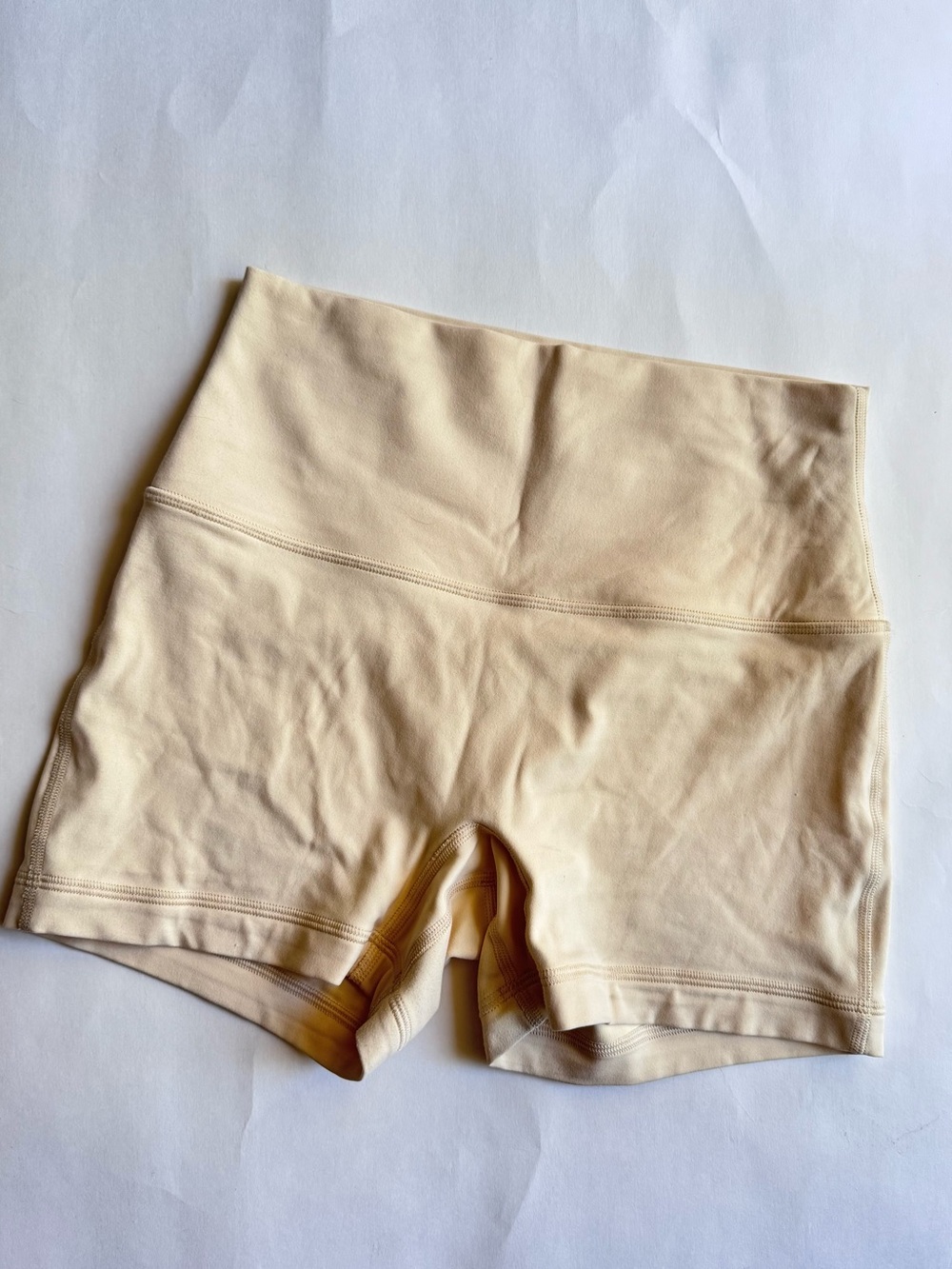 Lululemon Align No Line Shorts Buttercream